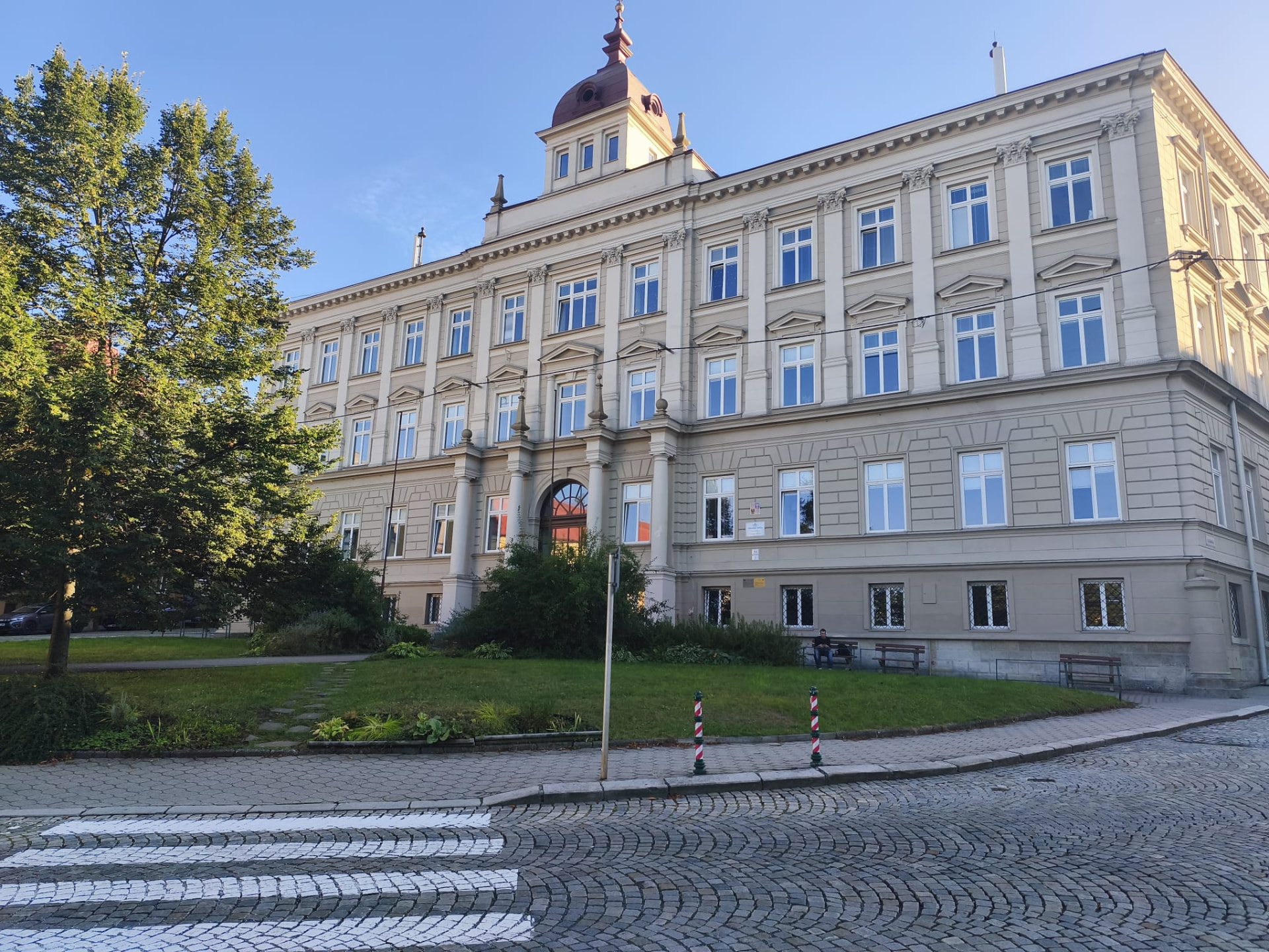Tyršova škola – místo plánované nové tělocvičny